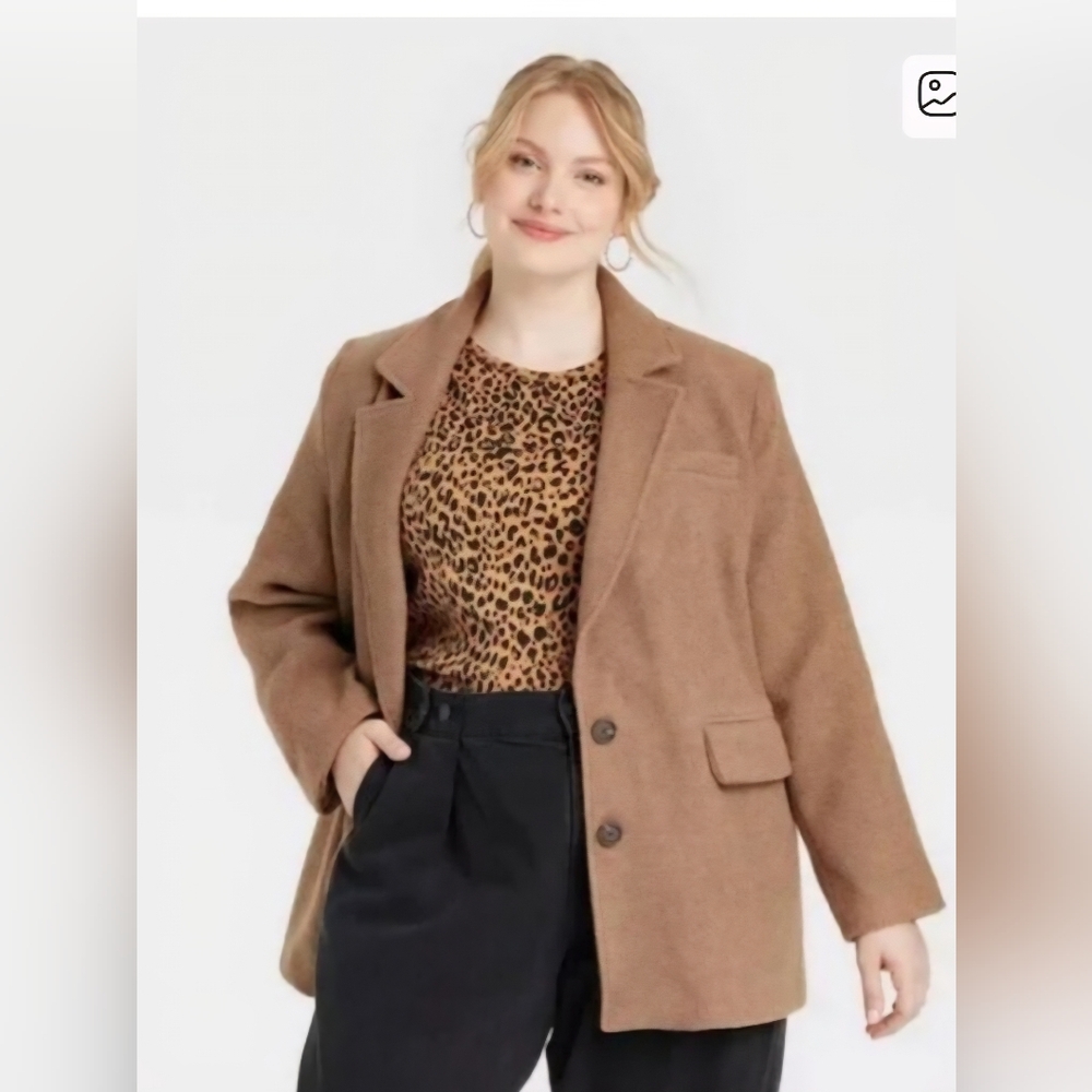 NWT Universal Thread Brown Blazer Size Large